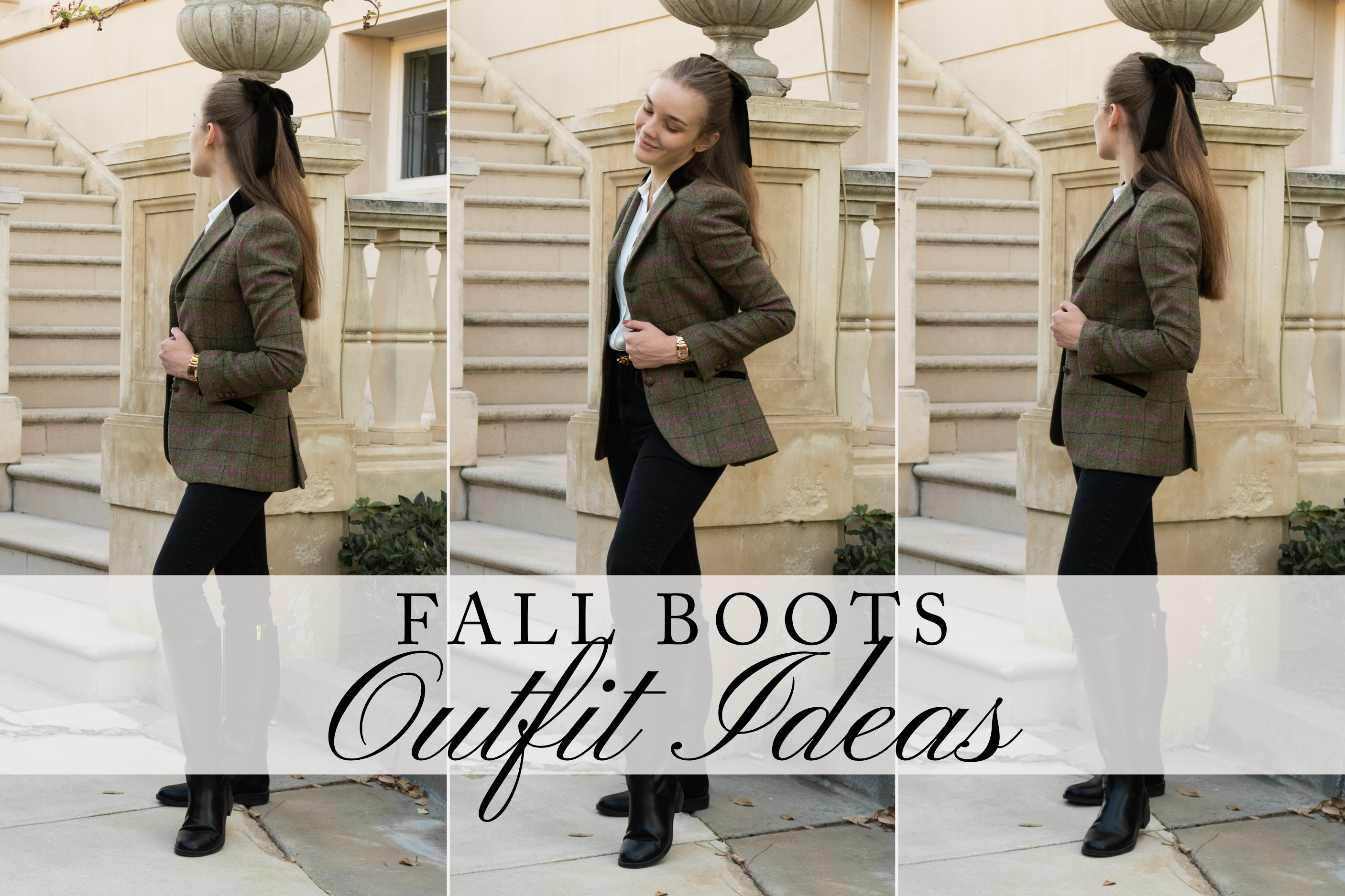 fall boots outfit