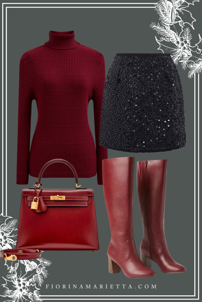 elegant christmas day outfits