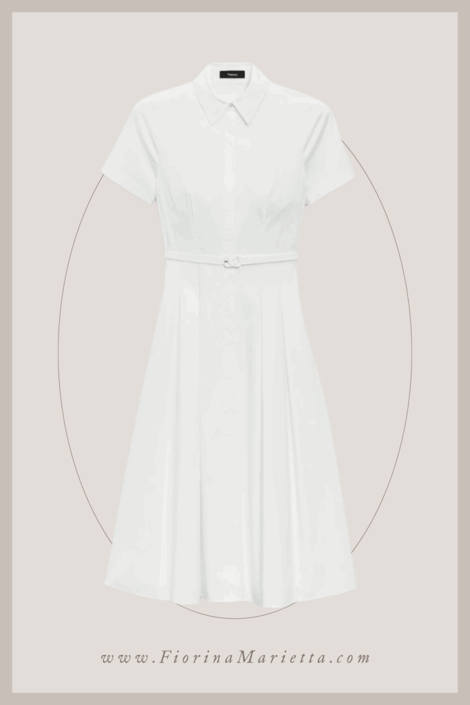 Elegant white dresses