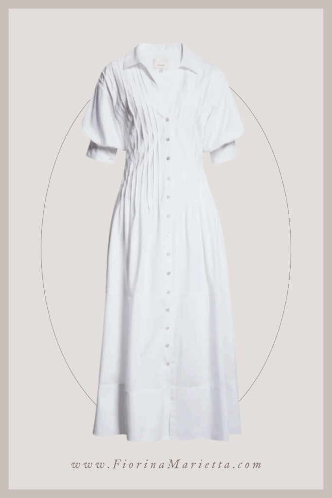 Elegant white dresses