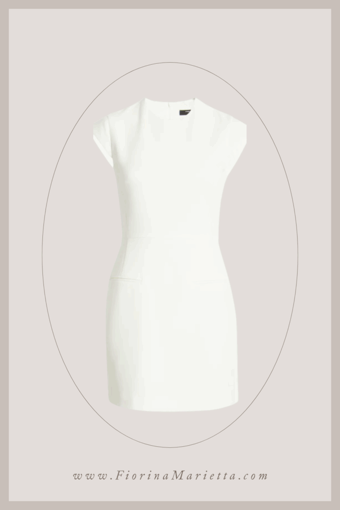 Elegant white dresses