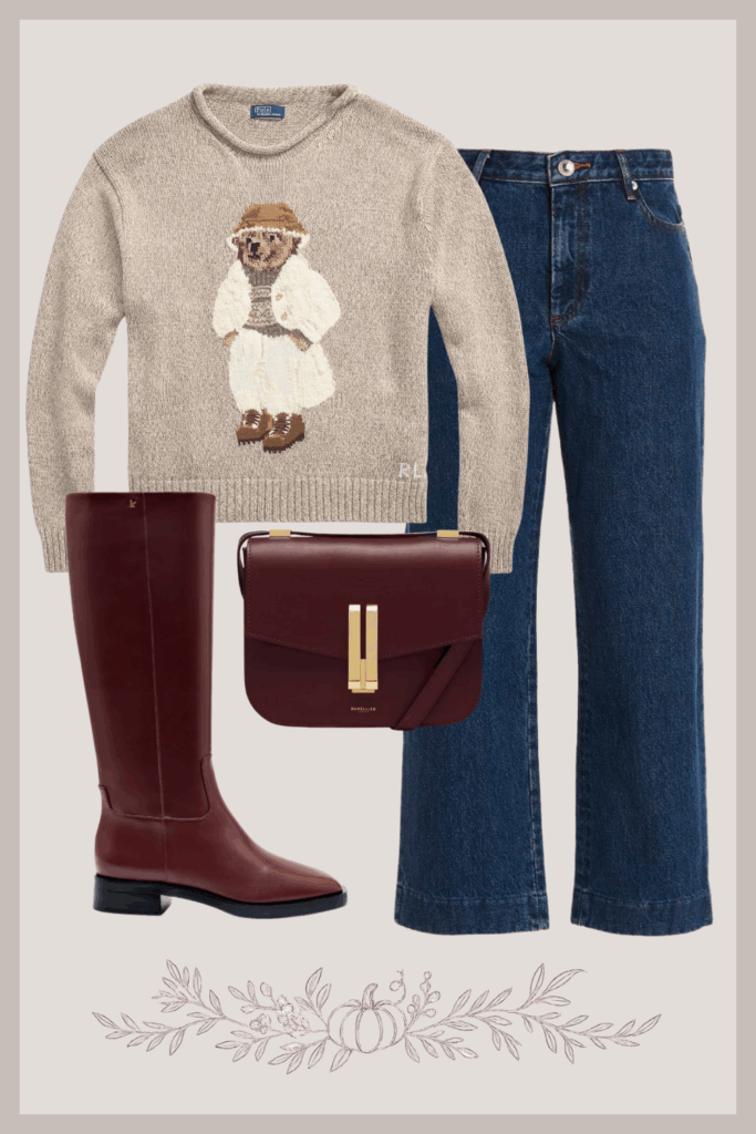 how to style jeans in the fall