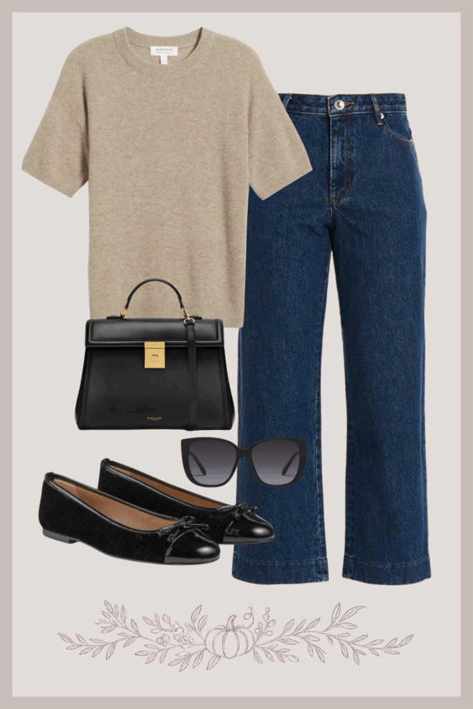 how to style jeans in the fall