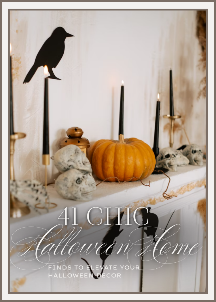 41 Chic Halloween Home Finds That Are Actually Aesthetic (Elegant & Cozy Decor You’ll Use Every Year)