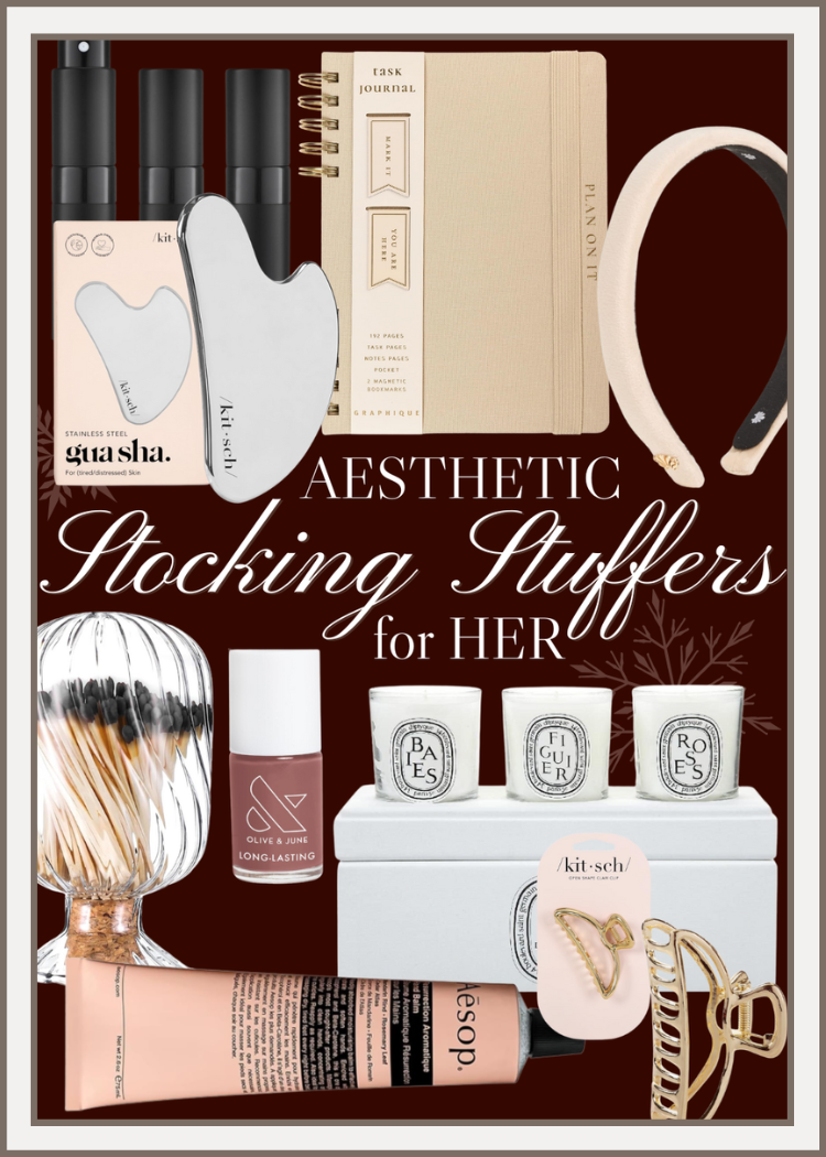 15 Aesthetic Stocking Stuffers for Women That She’ll Actually Use and Love